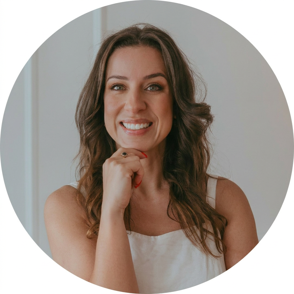 Retrato de Suane Pippi sorrindo